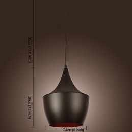 Μοντέρνο μοντέρνο ρετρό μίνι ύφος ζωγραφική φωτιστικό κρεμαστό