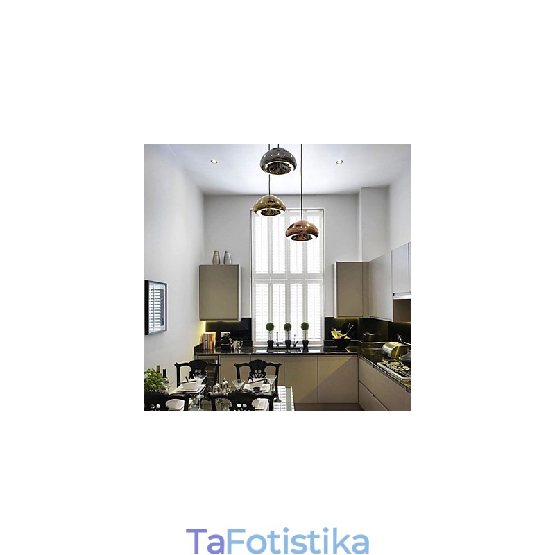Μεταλλικό κρεμαστό φωτιστικό μοντέρνας σύγχρονης ζωγραφικής