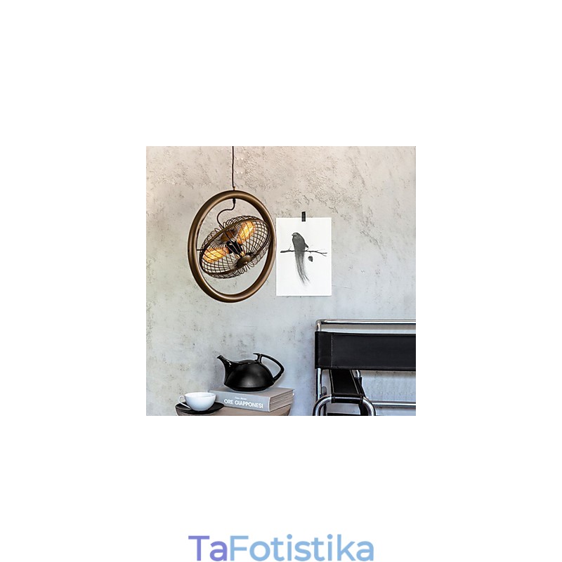 Retro Classic Μεταλλικά Φωτιστικά Ανεμιστήρων Οροφής Απλά Κρεμαστά Φωτιστικά Κρεμαστό Φωτιστικό Cafe