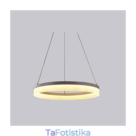 1 Δαχτυλίδι 3 Δαχτυλίδια Πολυέλαιος Art Deco 60cm Κρεμαστό Φως 36W 1 Δαχτυλίδι 3 Δαχτυλίδια Πολυέλαιος Art Deco 60cm Κρεμαστό Φως 36W