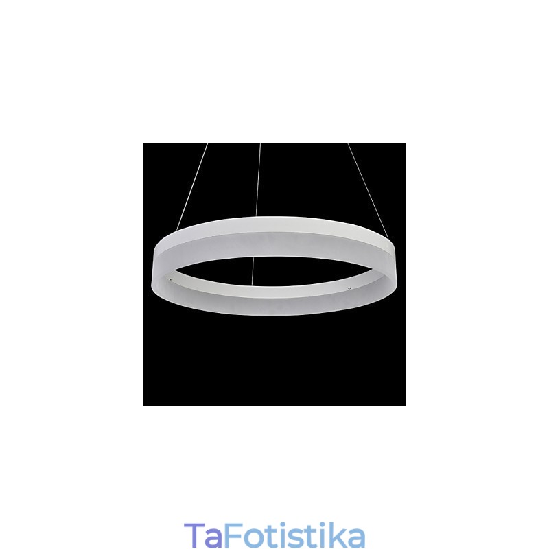 1 Δαχτυλίδι 3 Δαχτυλίδια Πολυέλαιος Art Deco 60cm Κρεμαστό Φως 36W