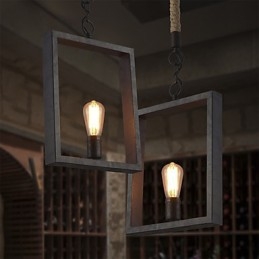 Κρεμαστό Rustic Lodge Vintage Retro Dining Shopping Store Metal