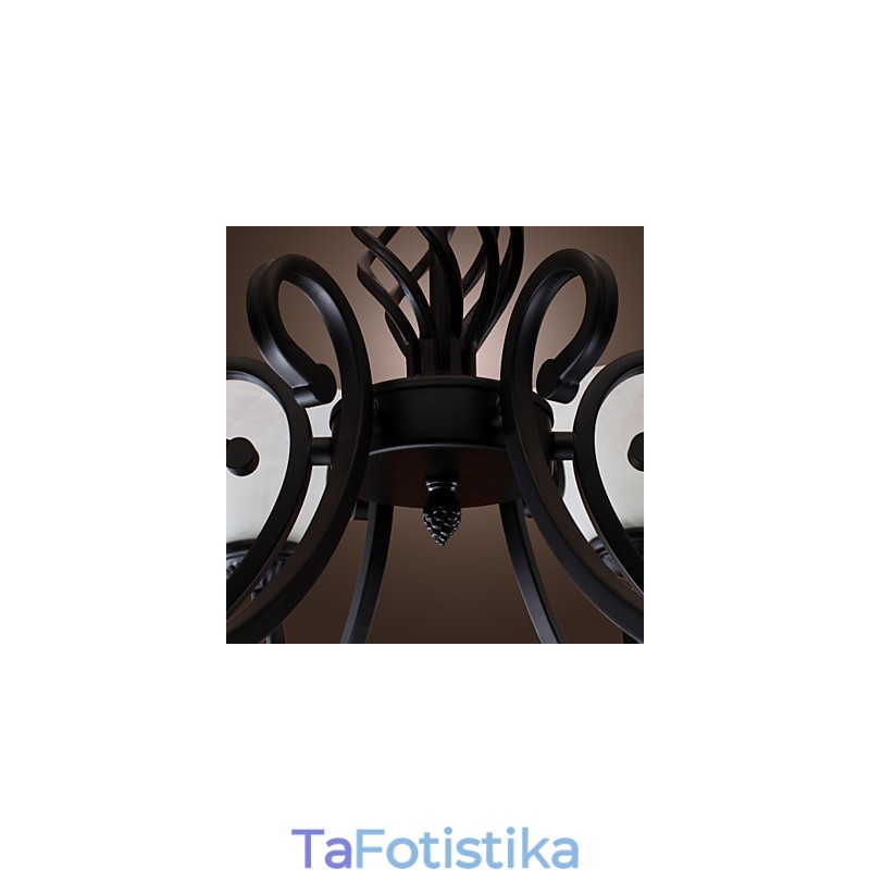 Παραδοσιακό Κλασικό Στυλ Κερί Άλλα Πολυέλαιος
