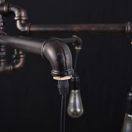 Ρετρό Μεταλλικό Φωτιστικό Οροφής Cafe