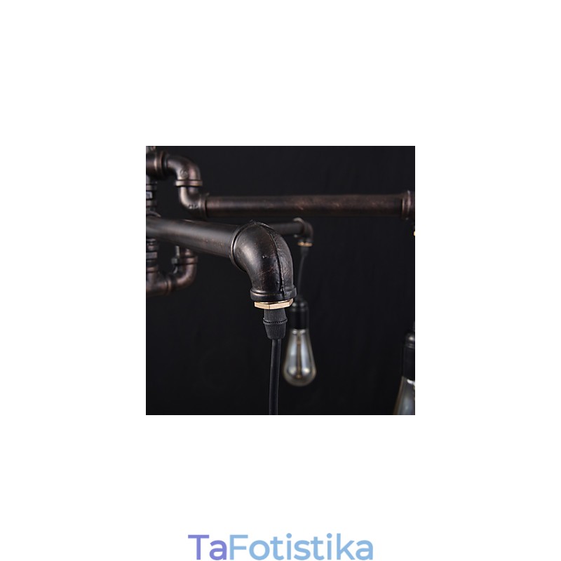 Ρετρό Μεταλλικό Φωτιστικό Οροφής Cafe