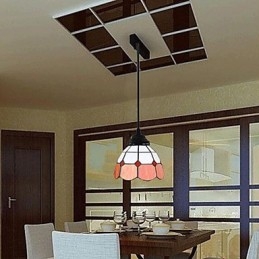 European Contracted Droplight Glass Lampshade Lampshade Lamps and Lanterns of the Mediterranean