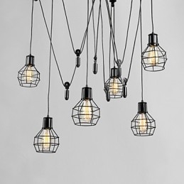 Μεταλλικό κρεμαστό φως 6 Lights Country Designers