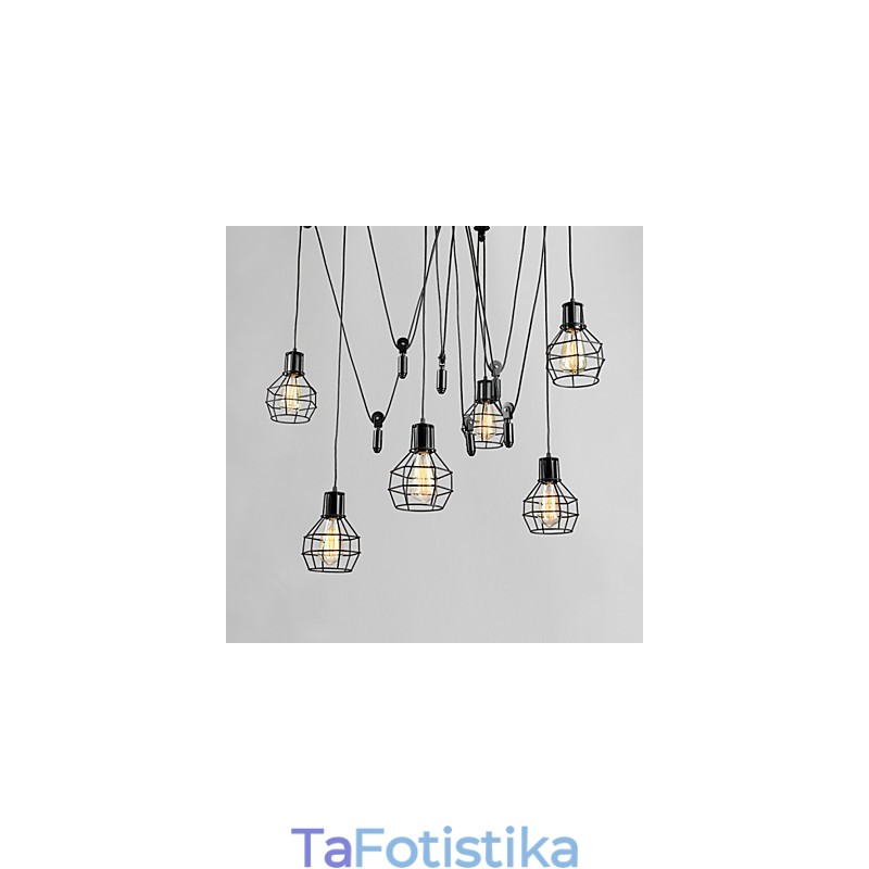 Μεταλλικό κρεμαστό φως 6 Lights Country Designers