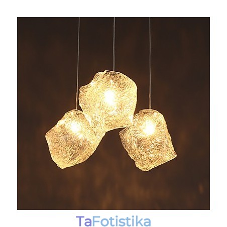 Contemporary And Contracted Art Glass Irregular Meals Chandelier Ice Crystal Chandelier Contemporary And Contracted Art Glass Irregular Meals Chandelier Ice Crystal Chandelier