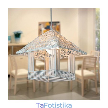 The Cage Bird'S Nest Character Art Cany Art Single Head Μικρό φωτιστικό σταγονόμετρου The Cage Bird'S Nest Character Art Cany Art Single Head Μικρό φωτιστικό σταγονόμετρου