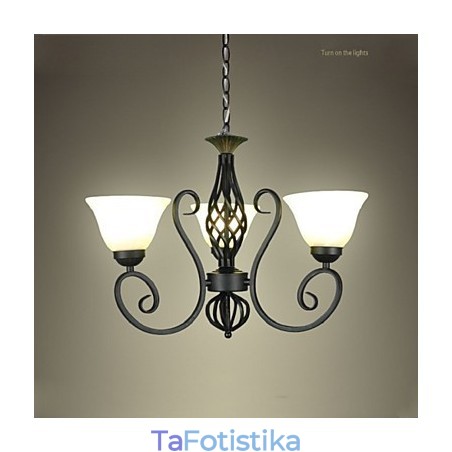 Η Jane The Chandelier Is Contracted Σφυρήλατο σίδερο Δημιουργικά διακοσμητικά φωτιστικά ευρωπαϊκού στυλ Η Jane The Chandelier Is Contracted Σφυρήλατο σίδερο Δημιουργικά διακοσμητικά φωτιστικά ευρωπαϊκού στυλ
