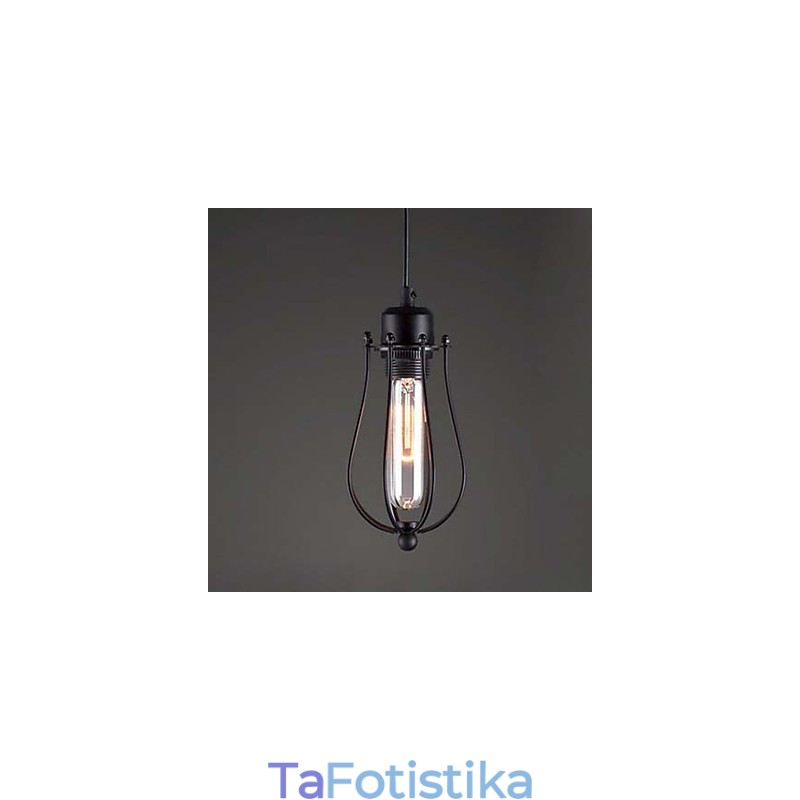 Μικροσκοπικά κλουβιά droplight Edison meals κρεμαστό φωτιστικό αποκατάστασης nt way light Πολυέλαιος καφετέρια