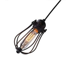 Μικροσκοπικά κλουβιά droplight Edison meals κρεμαστό φωτιστικό αποκατάστασης nt way light Πολυέλαιος καφετέρια