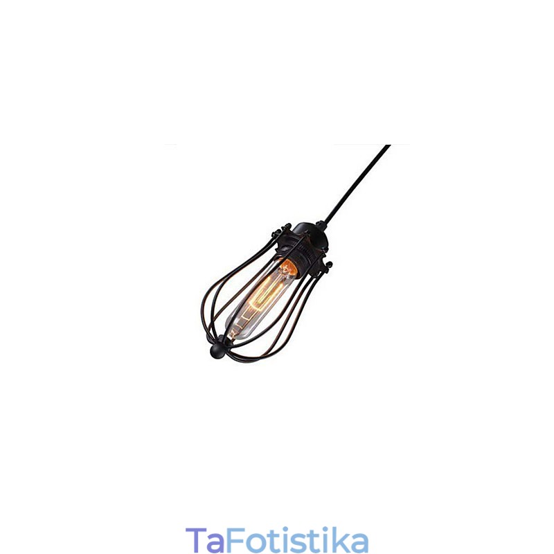 Μικροσκοπικά κλουβιά droplight Edison meals κρεμαστό φωτιστικό αποκατάστασης nt way light Πολυέλαιος καφετέρια