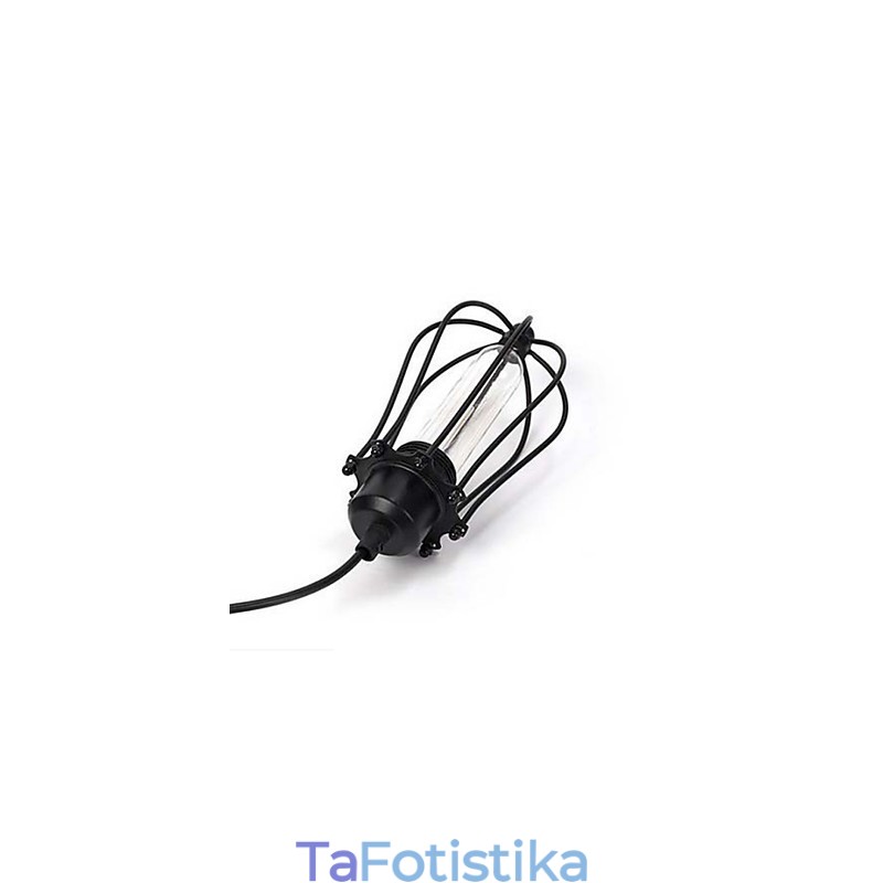 Μικροσκοπικά κλουβιά droplight Edison meals κρεμαστό φωτιστικό αποκατάστασης nt way light Πολυέλαιος καφετέρια
