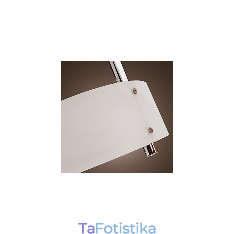 Μοντέρνο, μοντέρνο μίνι στιλ Chrome Metal Πολυέλαιος Flush Mount Garage