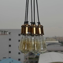Country Ηλεκτροεπιμεταλλευμένο Metal Flush Mount