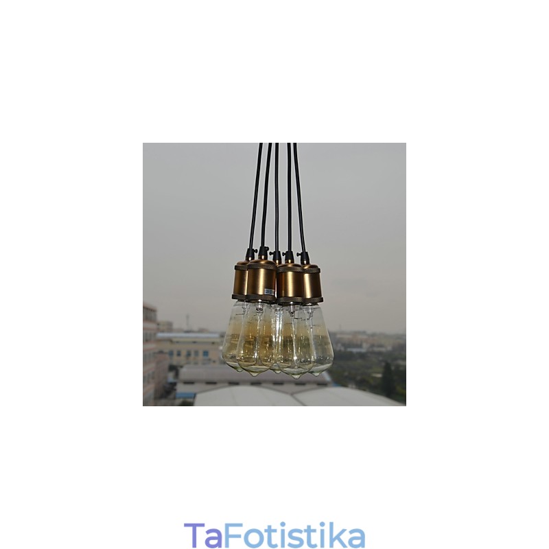 Country Ηλεκτροεπιμεταλλευμένο Metal Flush Mount