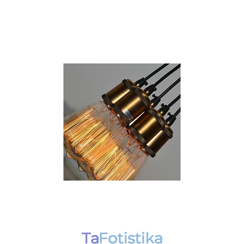 Country Ηλεκτροεπιμεταλλευμένο Metal Flush Mount