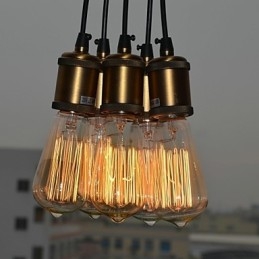 Country Ηλεκτροεπιμεταλλευμένο Metal Flush Mount