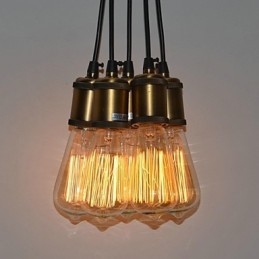 Country Ηλεκτροεπιμεταλλευμένο Metal Flush Mount
