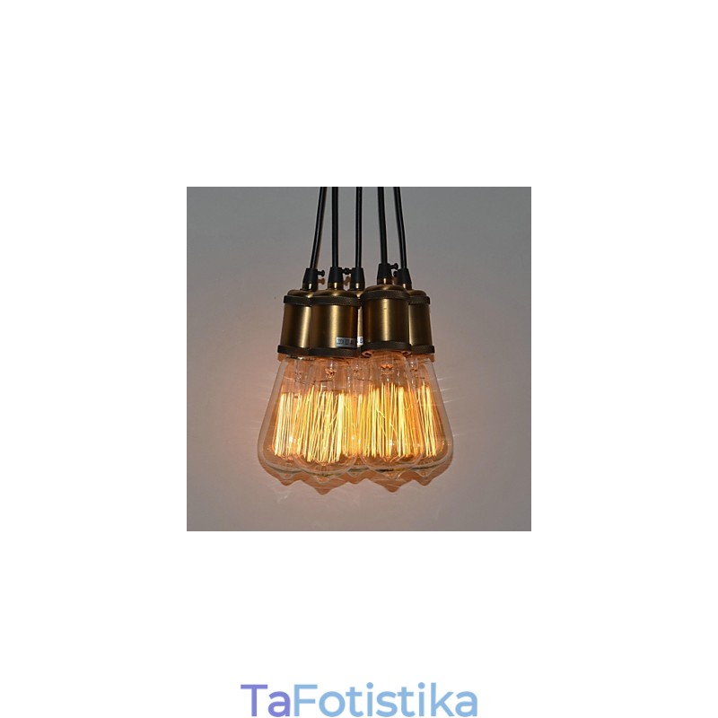 Country Ηλεκτροεπιμεταλλευμένο Metal Flush Mount
