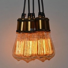 Country Ηλεκτροεπιμεταλλευμένο Metal Flush Mount