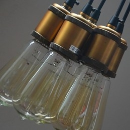 Country Ηλεκτροεπιμεταλλευμένο Metal Flush Mount