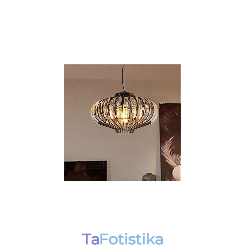 Simple Crystal Chandelier Chandelier Iron Art Creative