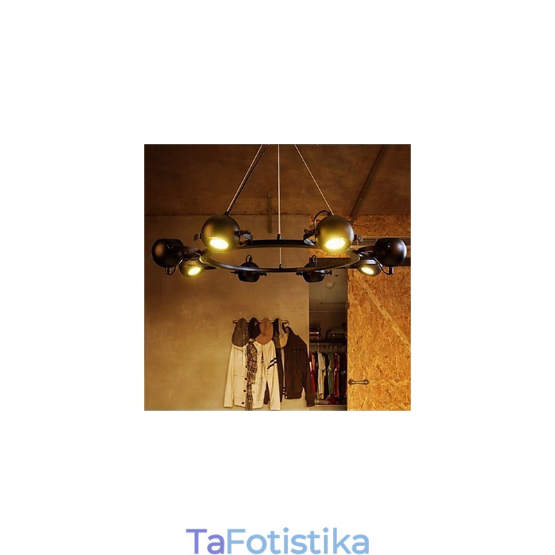 Vintage πολυέλαιος Iron Creative Industrial Wind Chandelier