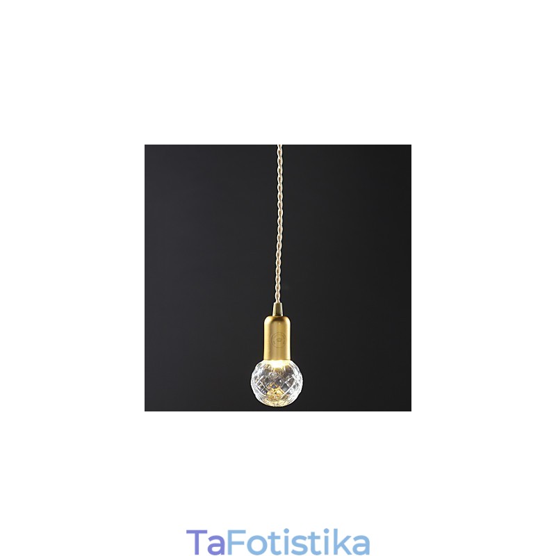 Μοντέρνο μοντέρνο vintage μίνι χρυσό μεταλλικό κρεμαστό φως