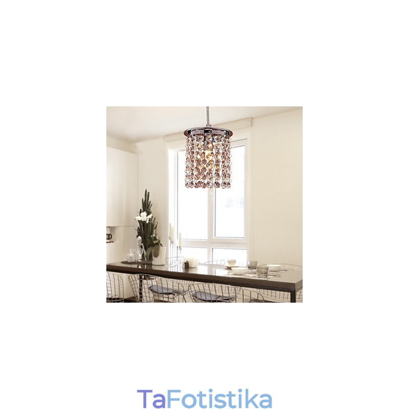 Μοντέρνο μοντέρνο κρυστάλλινο μίνι κρεμαστό φωτιστικό επιφανειακό