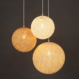 Σύγχρονο και συμβατό σφαιρικό Cany Art Lamp Κρεμαστό φωτιστικό κάνναβης μπάλα