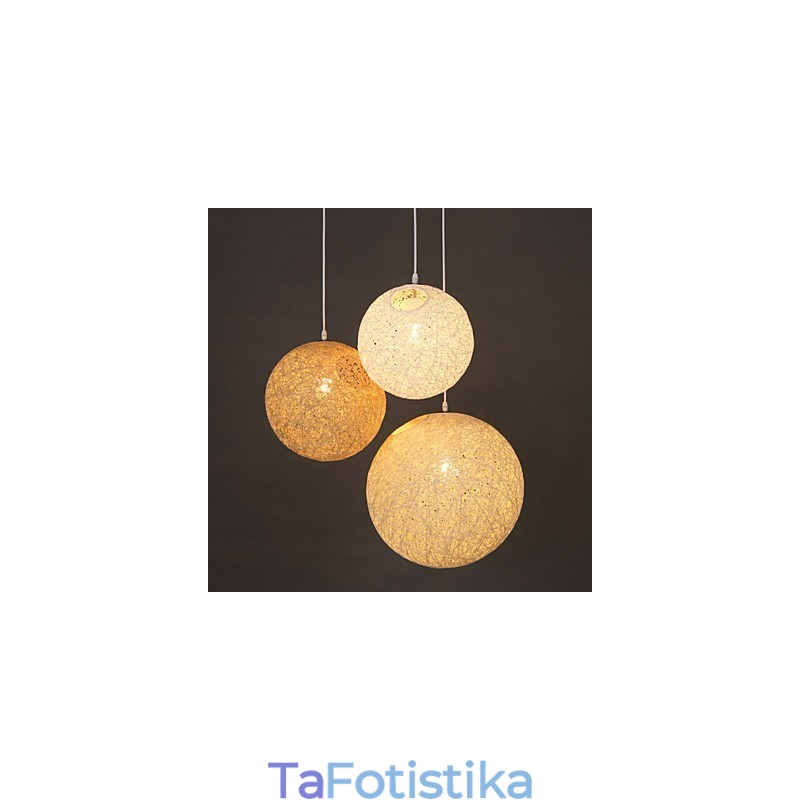 Σύγχρονο και συμβατό σφαιρικό Cany Art Lamp Κρεμαστό φωτιστικό κάνναβης μπάλα