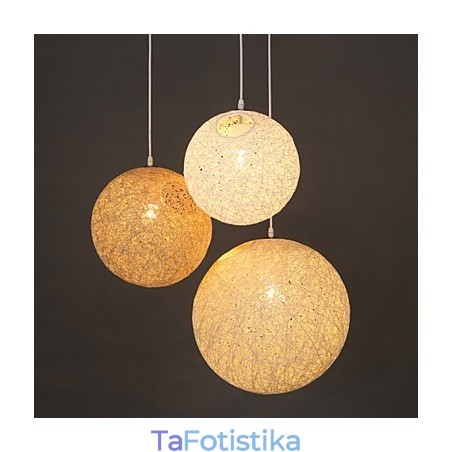 Σύγχρονο και συμβατό σφαιρικό Cany Art Lamp Κρεμαστό φωτιστικό κάνναβης μπάλα Σύγχρονο και συμβατό σφαιρικό Cany Art Lamp Κρεμαστό φωτιστικό κάνναβης μπάλα