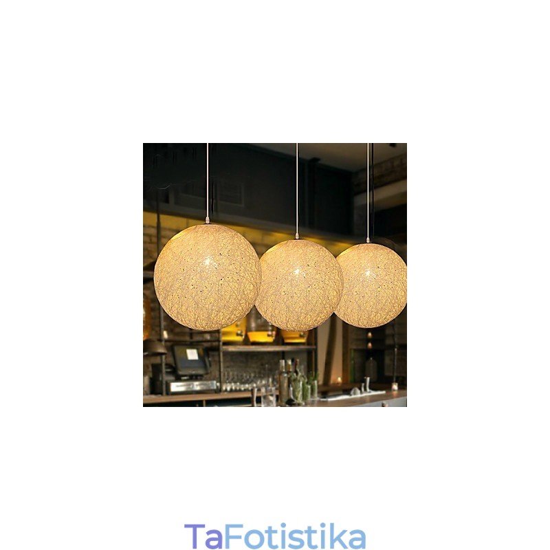 Σύγχρονο και συμβατό σφαιρικό Cany Art Lamp Κρεμαστό φωτιστικό κάνναβης μπάλα