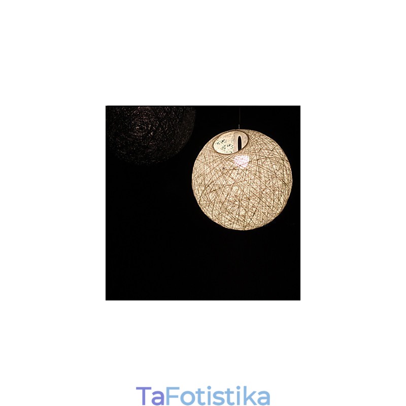 Σύγχρονο και συμβατό σφαιρικό Cany Art Lamp Κρεμαστό φωτιστικό κάνναβης μπάλα