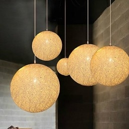 Σύγχρονο και συμβατό σφαιρικό Cany Art Lamp Κρεμαστό φωτιστικό κάνναβης μπάλα