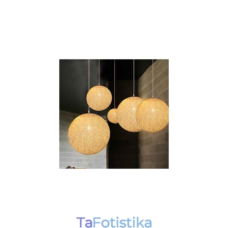 Σύγχρονο και συμβατό σφαιρικό Cany Art Lamp Κρεμαστό φωτιστικό κάνναβης μπάλα