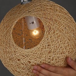 Σύγχρονο και συμβατό σφαιρικό Cany Art Lamp Κρεμαστό φωτιστικό κάνναβης μπάλα