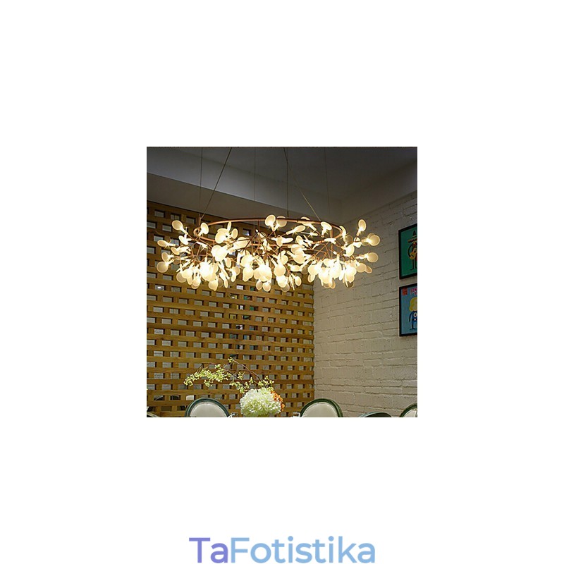Country Designers Antique ορειχάλκινος μεταλλικός πολυέλαιος