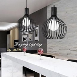 Γεύματα από σφυρήλατο σίδερο Chandelier Cafe Shop Grenades Droplight