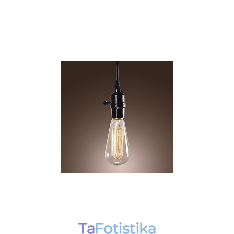 Παραδοσιακό κλασικό vintage μίνι κρεμαστό φως