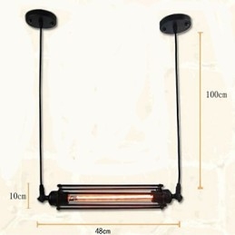 Loft Retro Πολυέλαιος Κρεμαστό Φωτιστικό Classic Vintage Φωτιστικό Country Metal Light