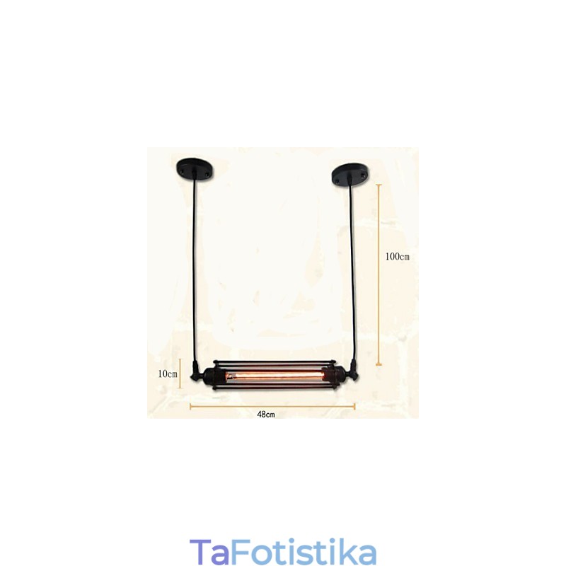 Loft Retro Πολυέλαιος Κρεμαστό Φωτιστικό Classic Vintage Φωτιστικό Country Metal Light