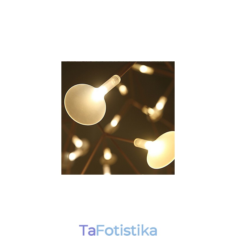 Country Designers Antique ορειχάλκινος μεταλλικός πολυέλαιος