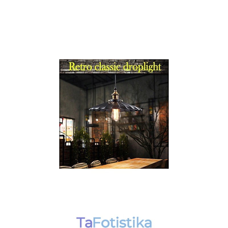 Ρετρό Κλασικό Ευρωπαϊκό Στιλ Κρεμαστό Ανοιχτό μεταλλικό σταγονόμετρο