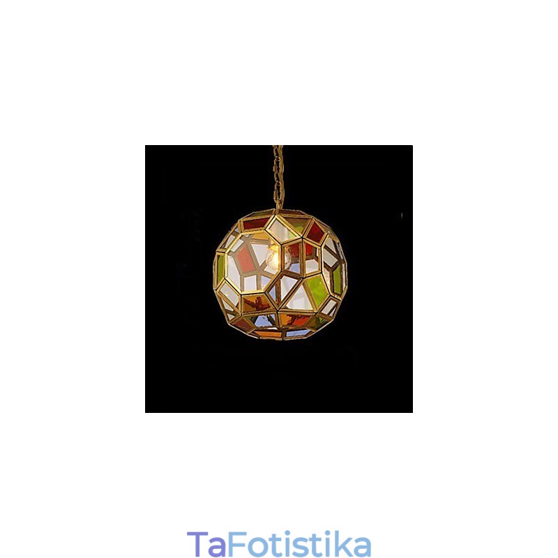 Φωτιστικό Βεράντας Φωτιστικό Μπαλκόνι Εξωτικός Μικρός Χάλκινος Πολυέλαιος