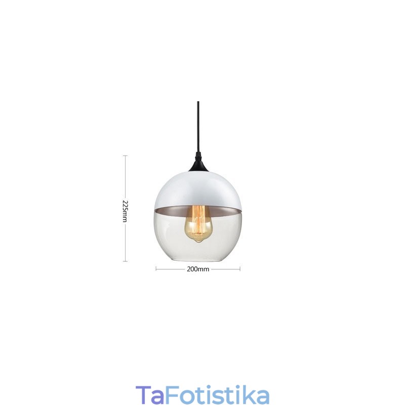Φωτιστικό πολυελαίου από σφυρήλατο γυαλί The Nordic Creative Stair Shop'S
