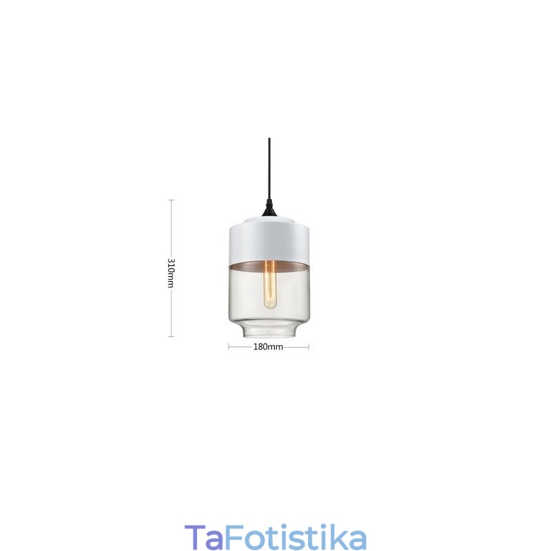 Φωτιστικό πολυελαίου από σφυρήλατο γυαλί The Nordic Creative Stair Shop'S